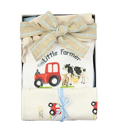 Organics Gift Box in Blue Tractor